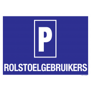 PARKING ROLSTOELGEBRUIKERS - P36XX95