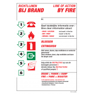 RICHTLIJNEN BIJ BRAND. LINES OF ACTION BY FIRE - P38XX10