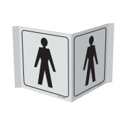 PIKT-O-NORM - WC HEREN, PANORAMISCH, PVC 300x150x1 MM