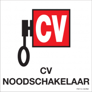 CV NOODSCHAKELAAR, VINYL 120x120 MM - 0