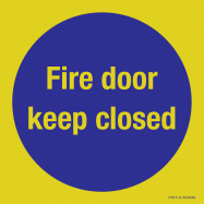 FIRE DOOR KEEP CLOSED - P73XX14