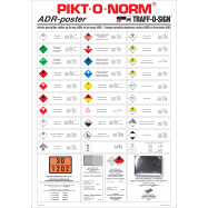 PIKT-O-NORM ADR VEILIGHEIDSPOSTER. PVC 650x930x0,3 MM - 0
