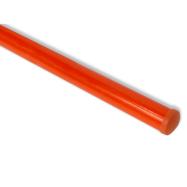Palen oranje voor verkeersborden:  diameter 51 en 76mm - KPAALOR