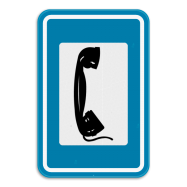 F61 aanwijzingsborden:  telefoon - PKF61REEKS