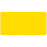Borden blanco geel rechthoekig - KBDGEELRH