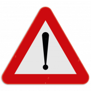 A51 verkeersbord gevaar:  opgepast gevaar - KA51REEKS