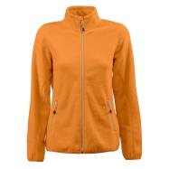 PRINTER - Fleece Rocket lady M oranje limoen,100%polyester, 280gr