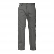 PROJOB - 2502 pantalon zipp 44 gris jambes zippés