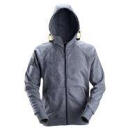 2880 sweat-shirt hoodie met rits en logo - S10802880
