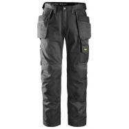 SNICKERS - 3212 pantalon 040 noir/noir à poches holster