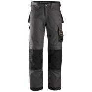 SNICKERS - +3312 broek 142 grijs/zwart zonder holsterzak, DuraTwill